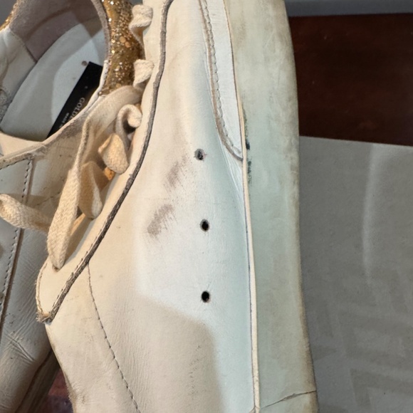 Golden Goose Super Star with Spur  and Glitter Heels - Picture 4 of 8